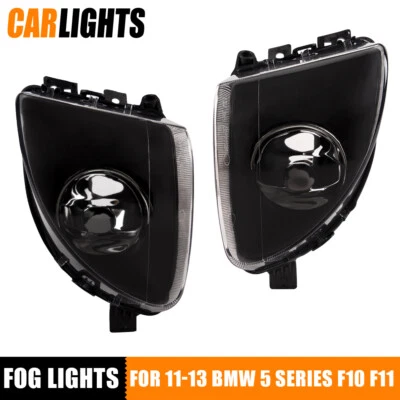 Fit For BMW 5-Series F10 535i 550i 528i 2011-13 Front Fog Light Lamps W/o Bulbs Foto 1 de 4