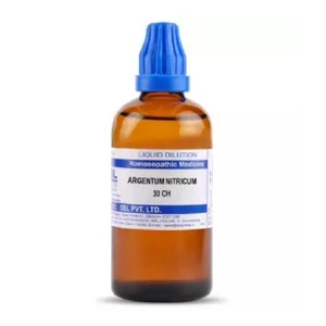 SBL Homeopathy Argentum Nitricum (30 ML / 100 ML) (Select Potency) - Picture 1 of 3