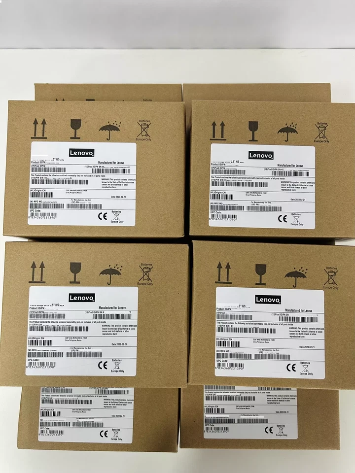 NEW Lenovo 00LF038 SAS 600GB 15K 12Gb/s 2.5" Hard Drive HDD - Image 1 of 1