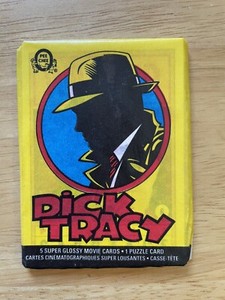 Dick Tracy Movie Trading Cards WAX Pack SEALED OPC FREE SHIPPING Madonna 1990 SP