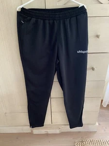 Uhlsport Trainings-/Fussballhose, Gr. L, schwarz, neuwertig - Bild 1 von 5