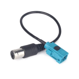 Female Fakra zu Female ISO Antenne Adapter Aerial für VW/BMW/AUDI/FORD/MERCEDES - Bild 1 von 3