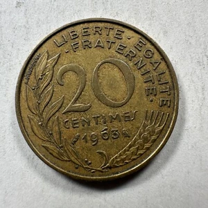 FRANCE 20 CENTIMES 1963 - Picture 1 of 2