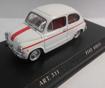Corgi Detail 1/43 Scale - ART.311 FIAT 600D 1965 WHITE - Image 1 of 3