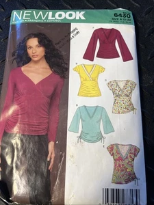 New Look 6430 90’s Retro Shirt ungeschnitten Schnittmuster Gr. A 10-22 Boho Vintage - Bild 1 von 7