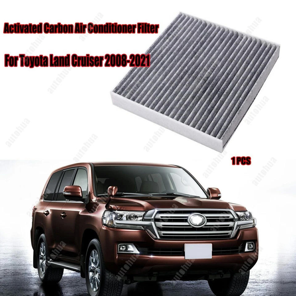 Cabin Air Filter For Toyota Land Cruiser w/Activated Carbon Replacement Filters - Image 1 of 4