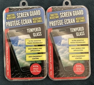 2 - iPhone XS Max & 11 Pro Max Shatter Resistant Screen Guard/Protectors - Picture 1 of 4