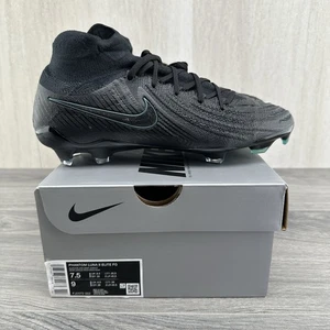 Botines de fútbol Nike Phantom Luna II Elite FG talla 9 para mujer negros selva profunda - Imagen 1 de 14