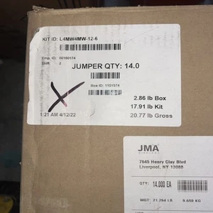 JMA WIRELESS L4MW4MW-12-6 6 Ft 4.3 Male to 4.3 Male (BOX OF 14) - Picture 1 of 3