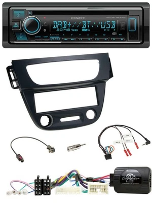 Kenwood Lenkrad Bluetooth DAB USB CD Autoradio für Renault Megane Fluence 2012-2 - Bild 1 von 4