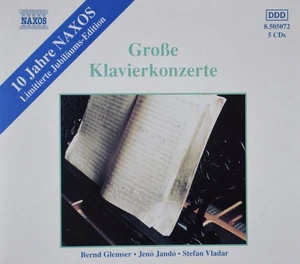 Various - Große Klavierkonzerte - Naxos - 5-CD-Box-Set - Picture 1 of 4