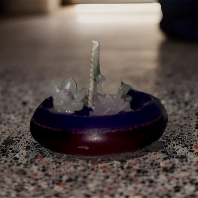 Juego de 3 velas de baño flotantes hechas a mano para decoración de relajación spa en el hogar Foto 1 de 2