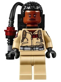 NEW LEGO WINSTON ZEDDEMORE minifigure from Ghostbusters set 75827