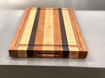 exotic wood cutting board - Image 1 of 2