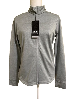 Women’s Sun Mountain Thermal Full Zip Eagle Jacket  Sz S Platinum Heather - Image 1 of 4