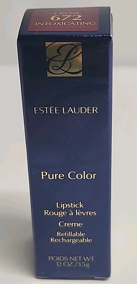 ESTEE LAUDER Pure Color Creme Lipstick #672 INTOXICATING - Full Size NEW IN BOX - Image 1 of 1