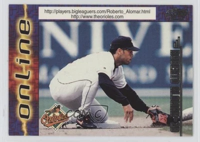 1998 Pacific Online Roberto Alomar #79 HOF - Image 1 of 2