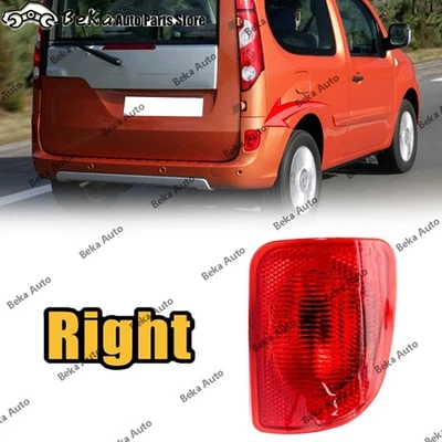 Right Rear Bumper Reflector Light For RENAULT KANGOO 2008-2018 Brake Fog Lamp - Image 1 of 4