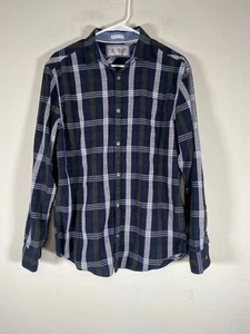Penguin Heritage SLIM FIT Hemd mit Knopfleiste Oberteil Herren Medium mehrfarbig kariert - Bild 1 von 11
