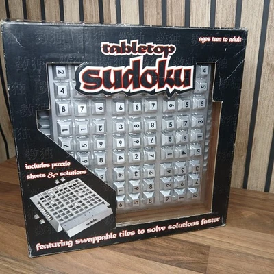 Tabletop Sudoku includes Puzzle Sheets & Solutions - Image 1 of 4