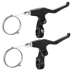 Bicycle Brake Lever,Mountain Bike Handlebar Brake Lever for MTB, Short Black - Picture 1 of 2