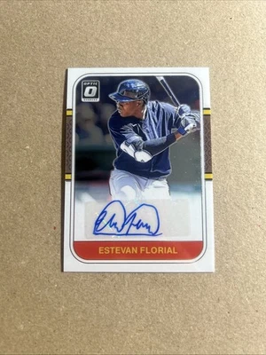 2021 Panini Donruss Optic - Retro 1987 Signatu  Estevan Florial #RS87-EF (AU,  - Image 1 of 2