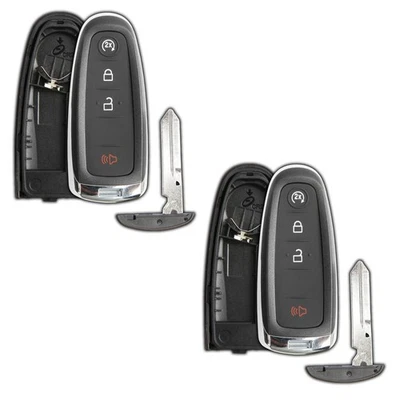 2 For 2013 2014 2015 2016 2017 2018 2019 Replacement Ford Flex Key Shell Case 4b - Image 1 of 2