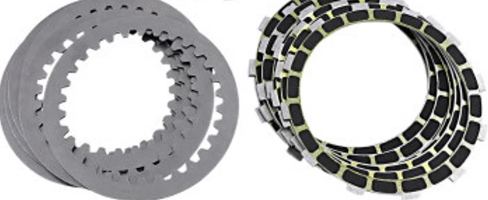 JUEGO EMBRAGUE FRICCIÓN + ACERO BARNETT HONDA CB 450 T HAWK 1982 82 ¡¡Hecho con Kevlar!!! Foto 1 de 4