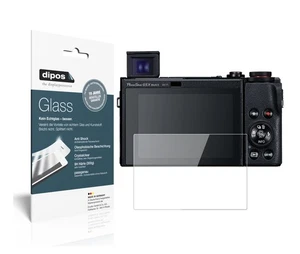 2x Screen Protector for Canon PowerShot G5X Mark II Flexible Glass 9H dipos - Picture 1 of 8