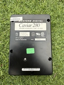 Retro Vintage Western Digital Caviar 280 85.3 MB IDE HDD Used - Afbeelding 1 van 4