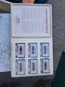 Conversation Power, Communication Skills, James K Van Fleet, Cassette Tape Set - Picture 1 of 5