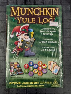 Munchkin Board Game Yule Log Expansion Box - New & Sealed CCG - Image 1 of 2