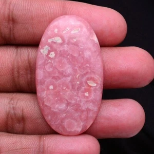 70.00 Cts Natural Desginer Rhodochrosite 47mm*28mm Untreated Huge Loose Gemstone - Picture 1 of 7