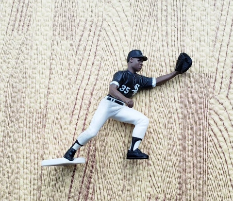 🔥 Chicago White Sox Frank Thomas 1998 Starting Lineup Black Jersey Open Figure Cover