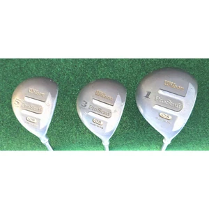 Wilson ProStaff Oversize Woods Set Driver, 3 & 5 Standard Flex Graphite RH Clubs - Picture 1 of 18