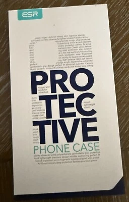 Lote Funda Carcasa Transparente Esr para iPhone 16 15 14 Pro y Protector Pantalla  Foto 1 de 4