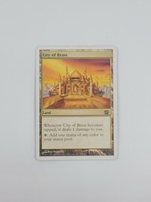 City of Brass - 8th (VIII) Eighth Edition - Lightly Played -  MTG