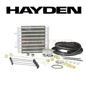 Hayden Engine Oil Cooler for 1959-1985 Buick Electra - Belts Cooling qu