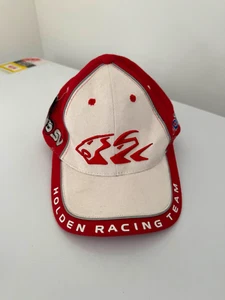 Holden Racing Team HSV Fitted Cap Mobile 1 Logo Adjustable Red Black - Picture 1 of 10