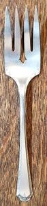 Oneida Community Baronet oder Algonquin 1923 Tudor Platte Fleisch Gabel Servierer (1640) - Bild 1 von 9