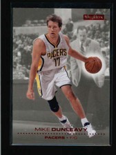 MIKE DUNLEAVY 2008/09 08/09 UPPER DECK SKYBOX RUBY #30/50 AH2322
