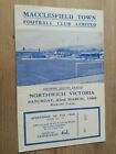 Macclesfield Town v Northwich Victoria.  Cheshire County League. 23/3/1968.