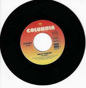 DOLLY PARTON TO DADDY/PMS BLUES 45RPM VINYL - Picture 1 of 1