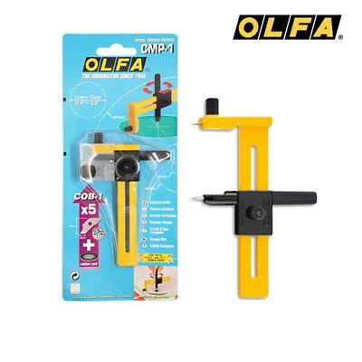 OLFA CMP-1 Compass Circle Cutter Circle Cutter cutting circle in paper Genuine - Image 1 of 3