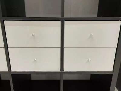 Ikea KALLAX Inserto con 2 cajones, Blanco 13x13" (Pack de 2) 702.866.45 - NUEVO Foto 1 de 4