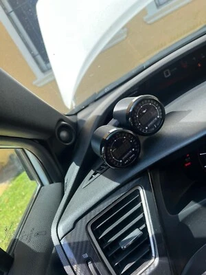 Cápsula medidor de ventilación doble descongelación 9ª generación Honda Civic 52 mm 2012-2015 Foto 1 de 4