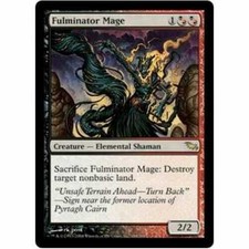 MAGIC THE GATHERING FOIL CARD FULMINATOR MAGE SHADOWMOOR