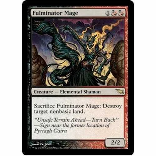 MAGIC THE GATHERING FOIL CARD FULMINATOR MAGE SHADOWMOOR - Image 1 of 1