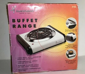 Toastmaster Electric Buffet Range TTS1 Space Saving Single Burner Camping, Home - Picture 1 of 9