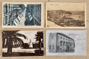 Lotto di 4 cartoline viaggiate di Ancona Fp Anni 30 - Picture 1 of 2